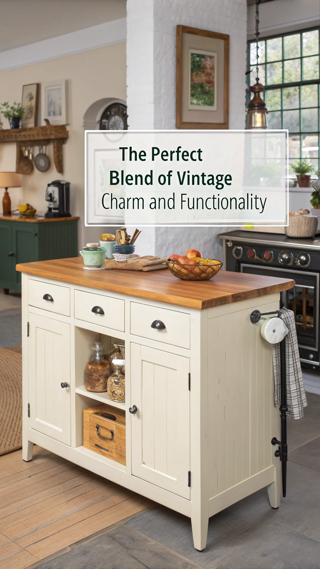 Antique Kitchen Island The Perfect Blend of Vintage Charm and Functionality