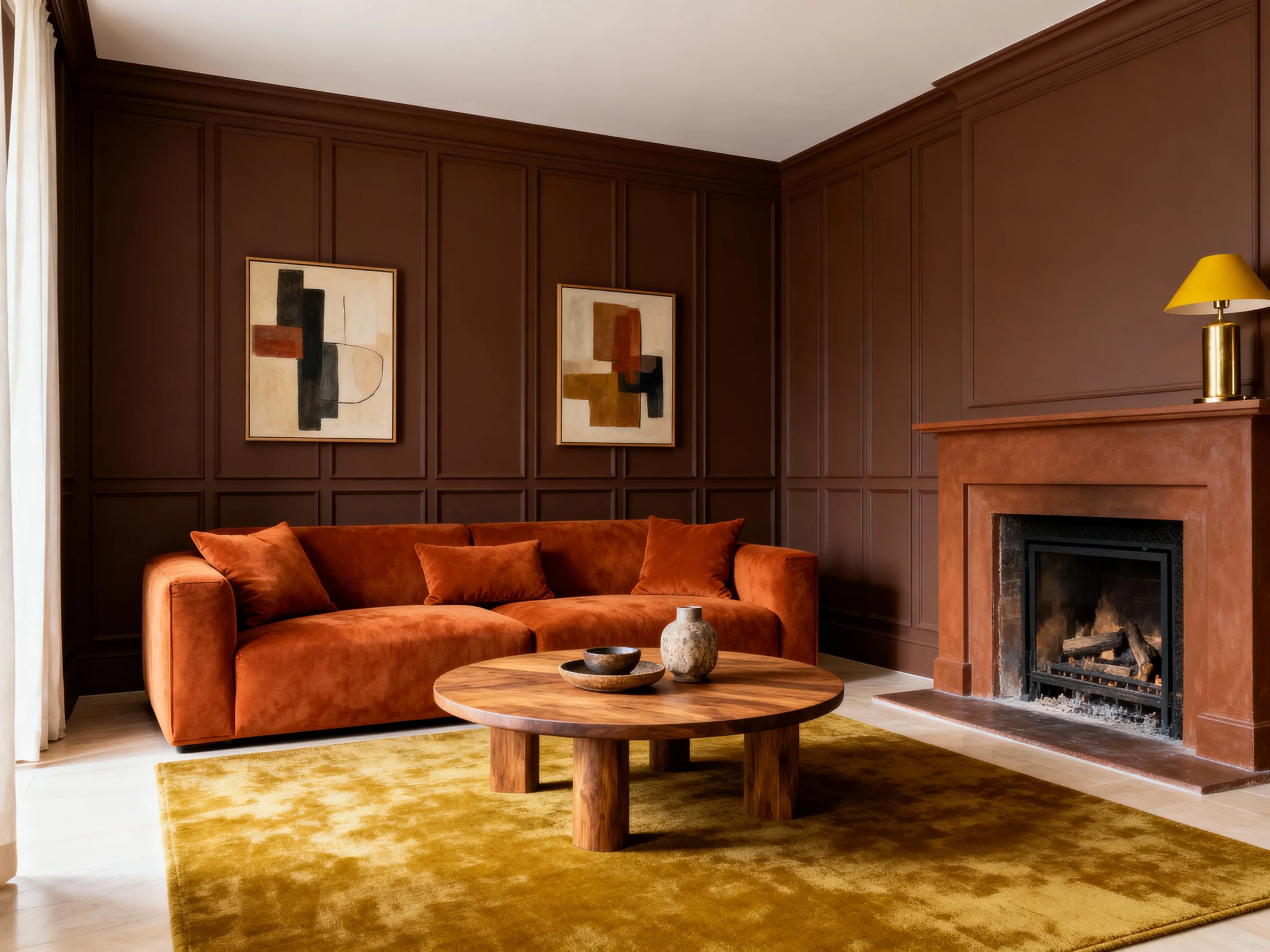Warm Cozy Living Room Colors for a Relaxing Space