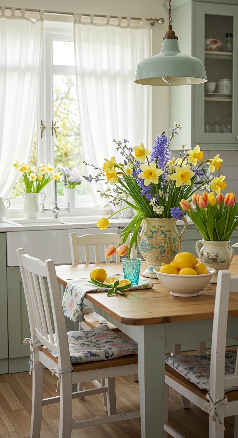 spring kitchen decor ideas