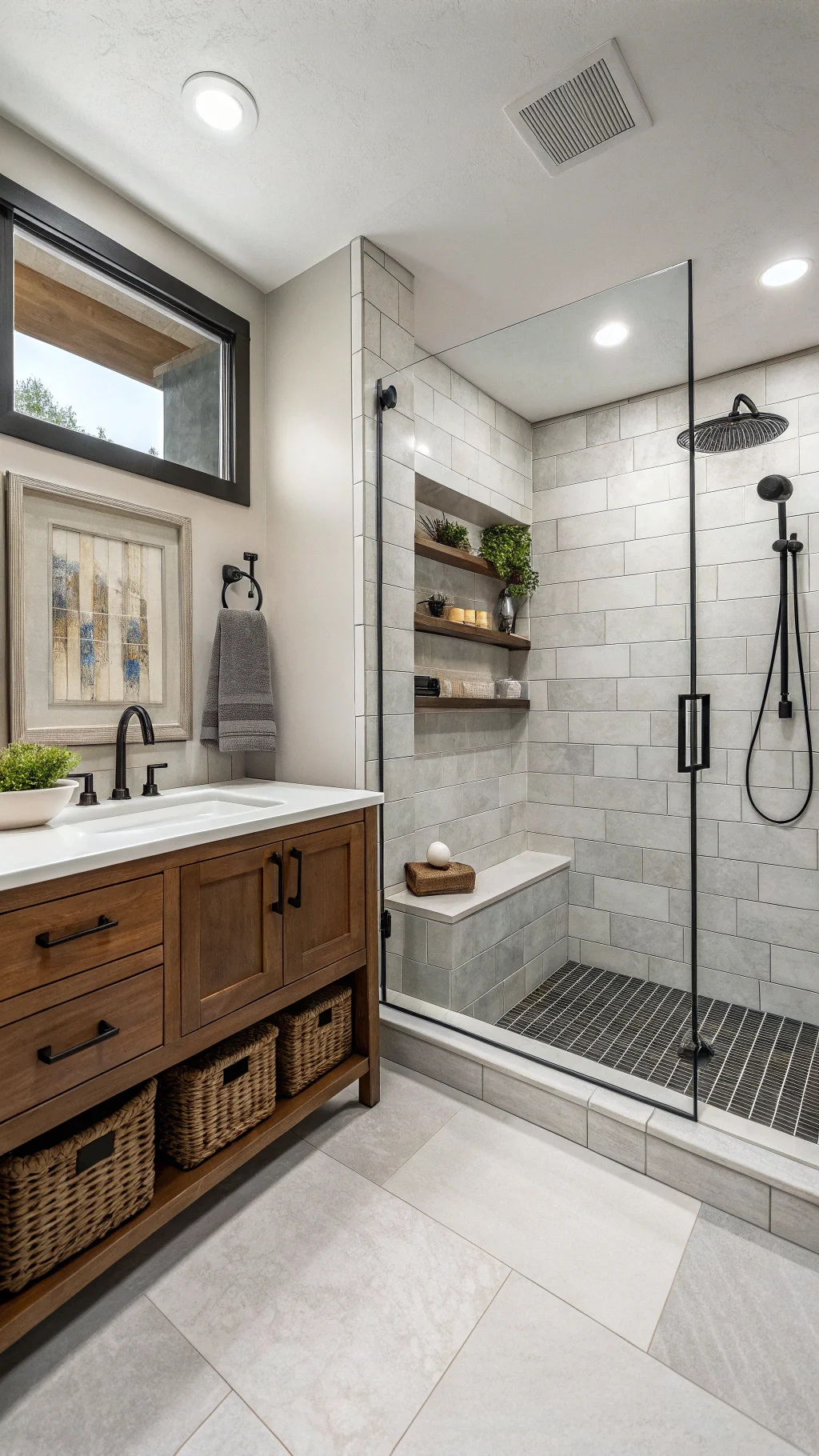 Bathroom Bliss: Small Space Ideas, Shower-Only Designs & Remodel Inspiration