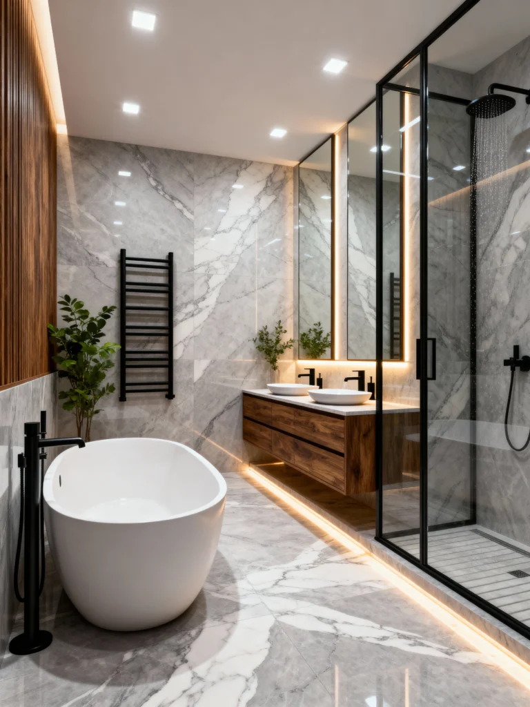 Modern Luxury Bathroom Designs for Small Spaces | buzzproper