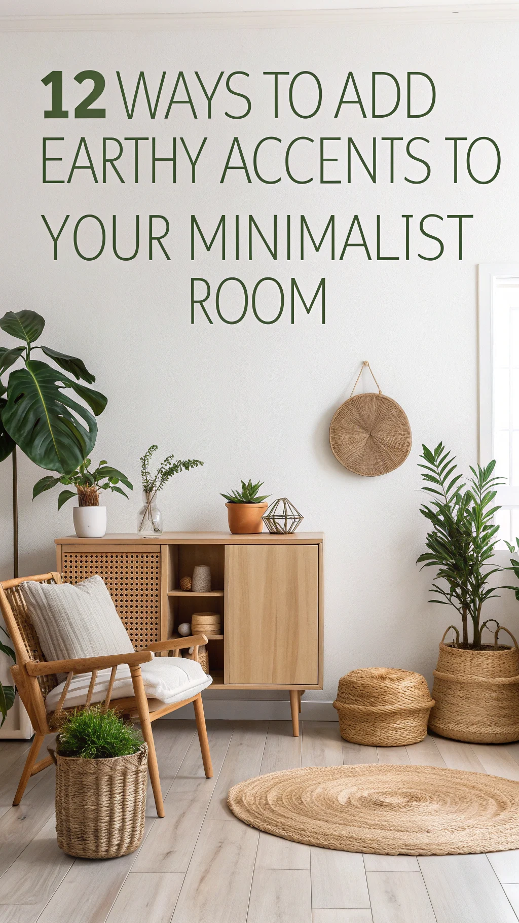 12 Ways to Add Earthy Accents to Your Minimalist Room