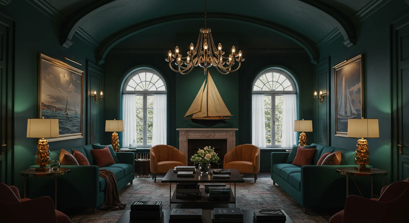 Indulge in Opulence: Designing a Luxurious Teal Living Room