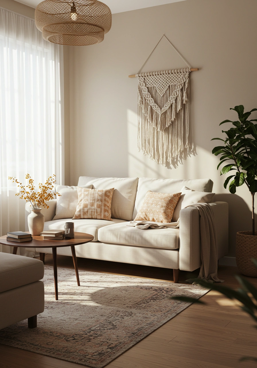 12 Cozy Minimalist Boho Living Room Ideas for Inspired Spaces
