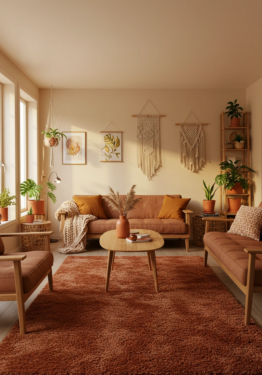 14 Cozy Living Room Decor Ideas Embracing Earth Tones