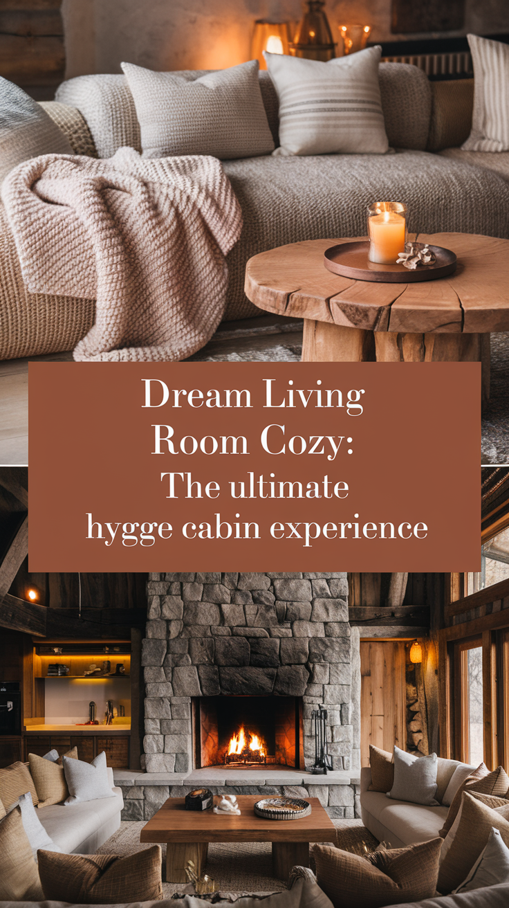 Dream Living Room Cozy: The Ultimate Hygge Cabin Experience