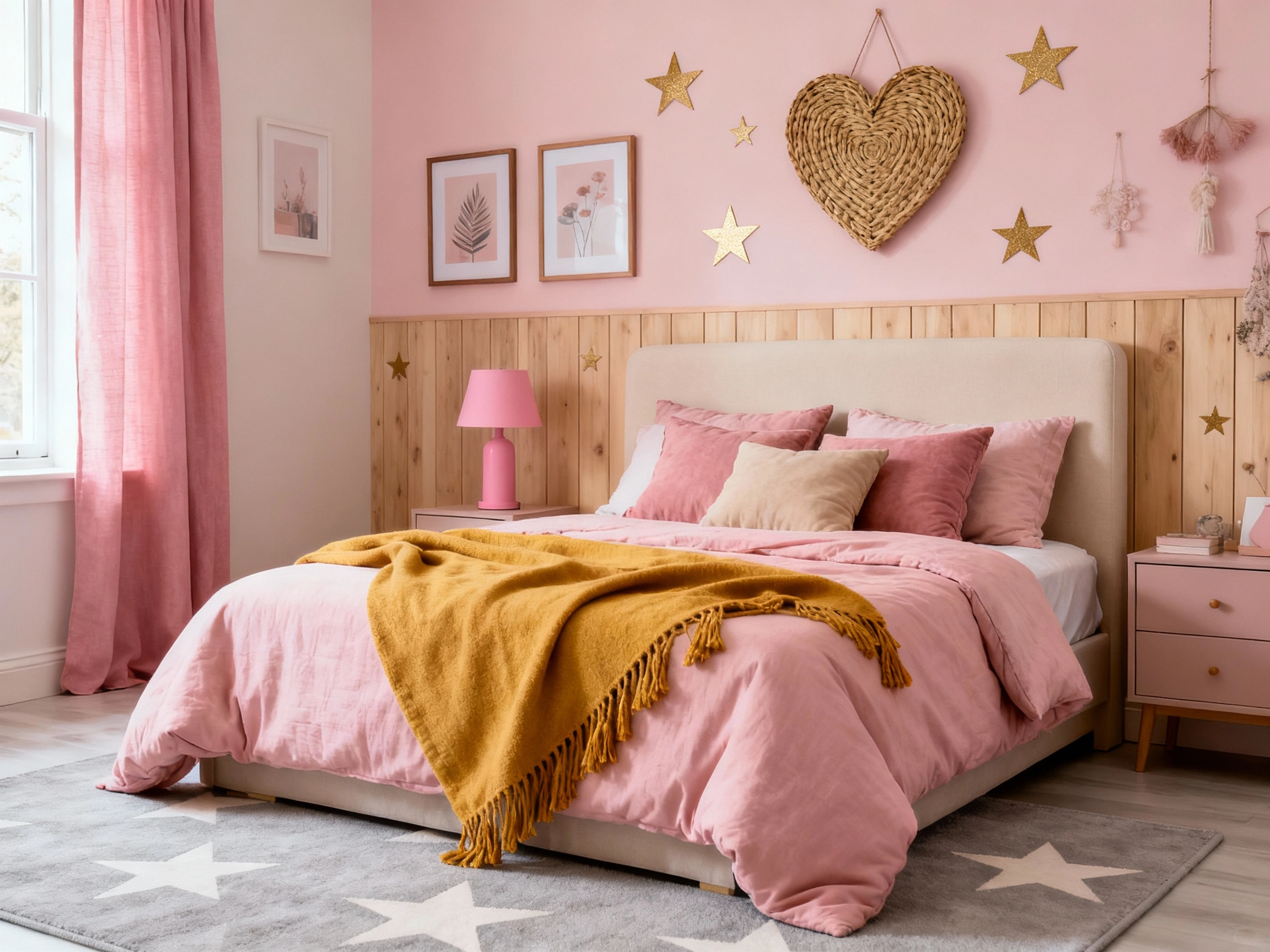 Blush Pink And Gold Bedroom Adult Minimalist Yet Glam Inspiration