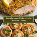 Crispy Parmesan Chicken Cutlets