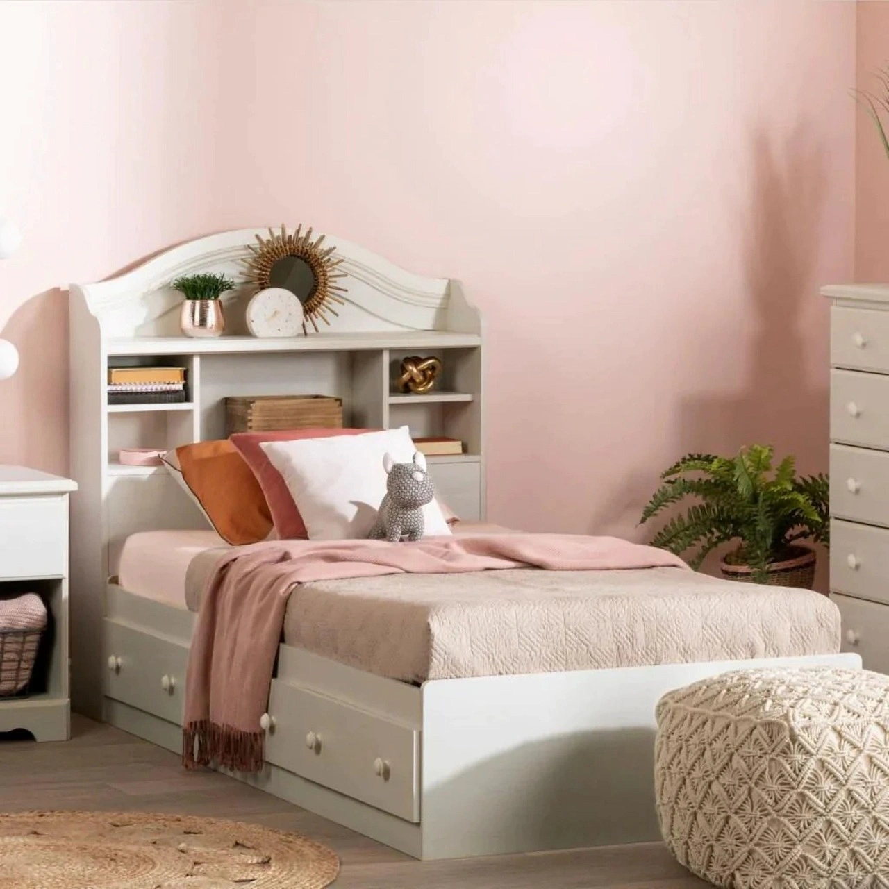 Pink Green Beige Bedroom Mixing Pastels For A Charming Aesthetic