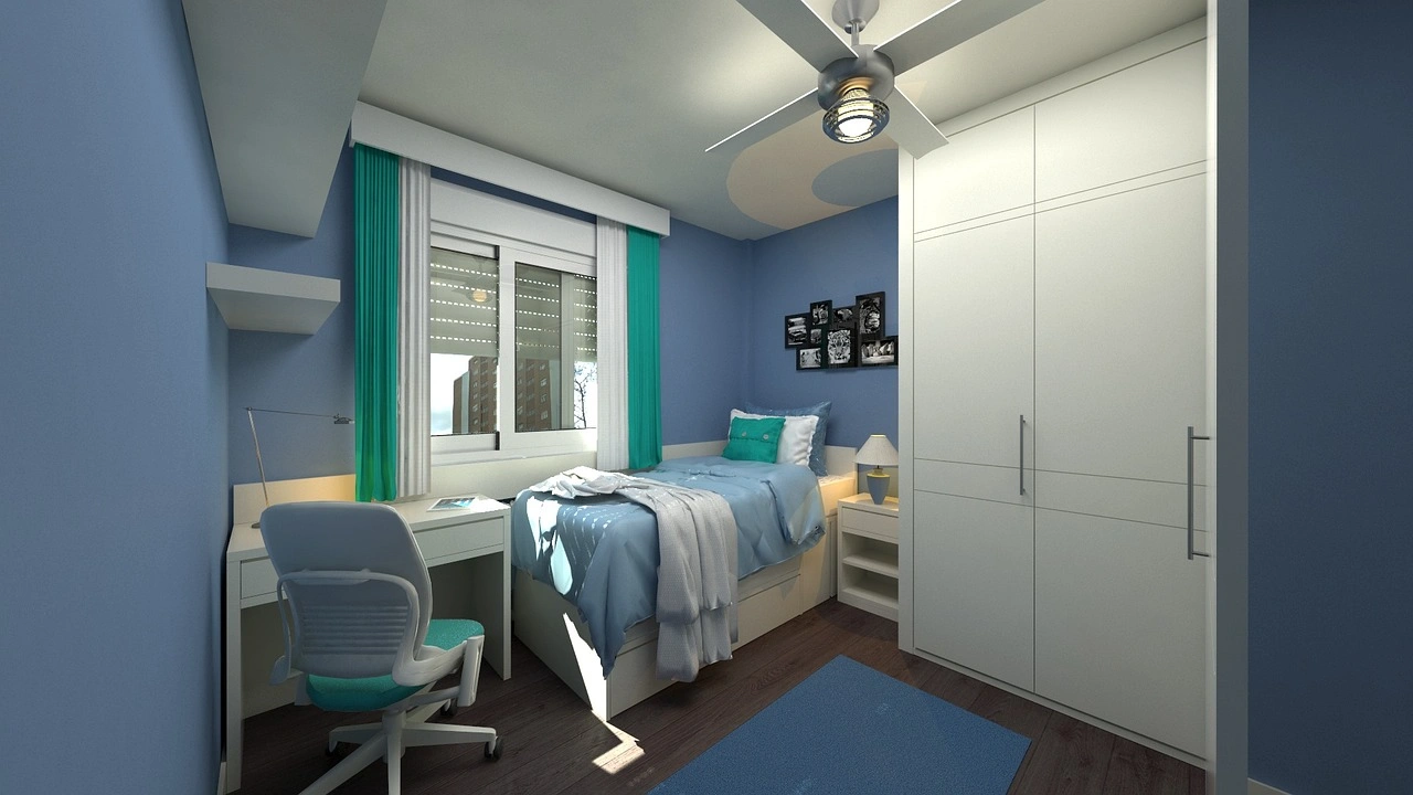 Small Adult Bedroom Calming Decor And Clever Storage Solutions