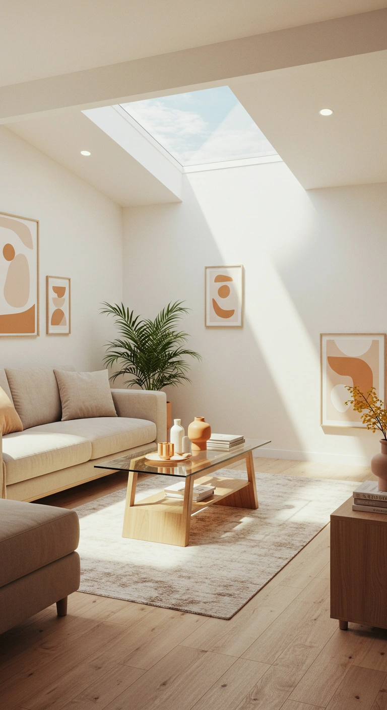 Small Living Room Ideas Light Colors & Earth Tones For Open Spaces
