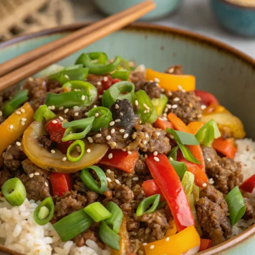 Healthy Ground Beef Stir-Fry Recipe