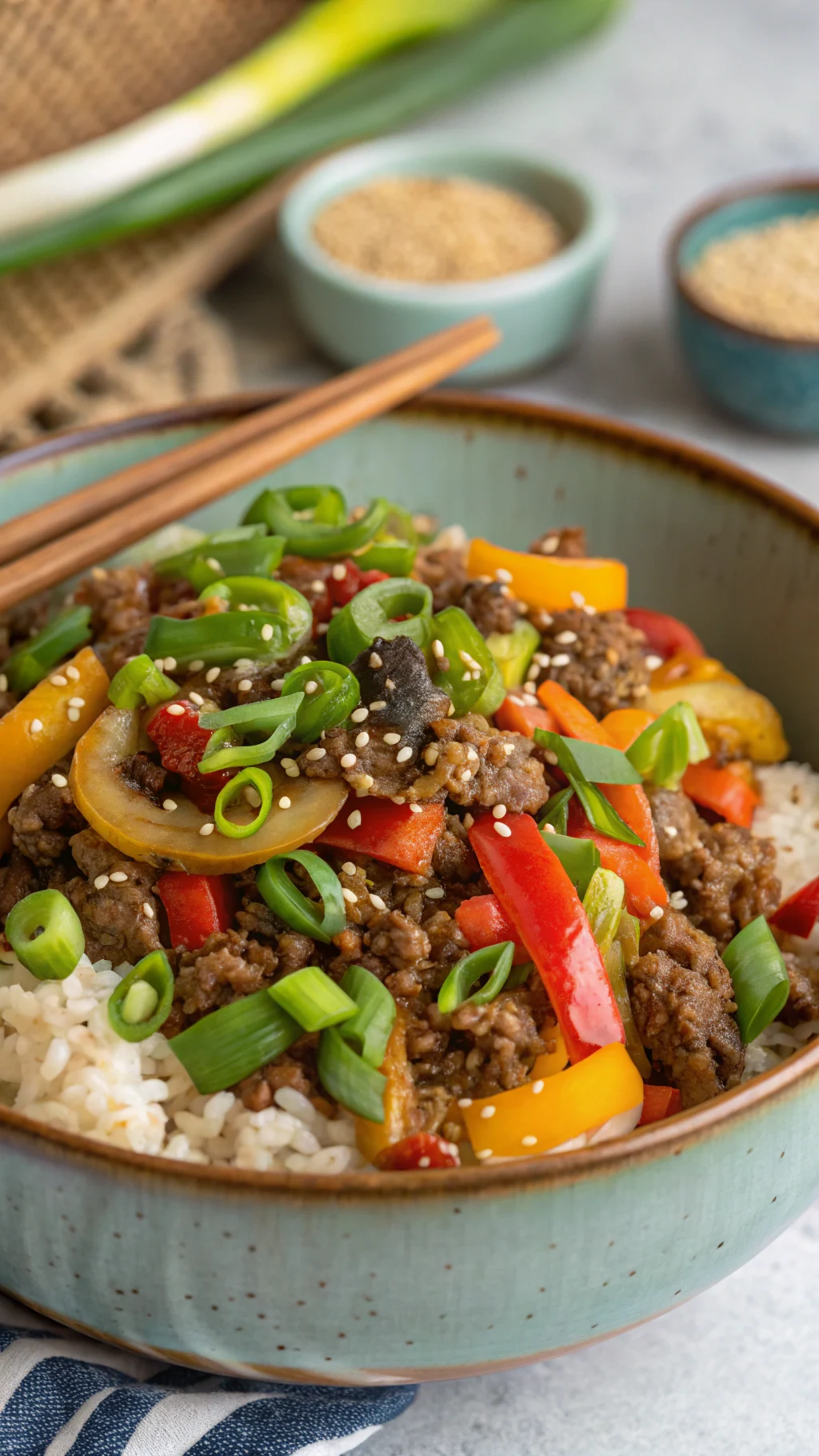 Healthy Ground Beef Stir-Fry Recipe