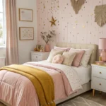 Blush Pink And Gold Bedroom Adult: Minimalist Yet Glam Inspiration