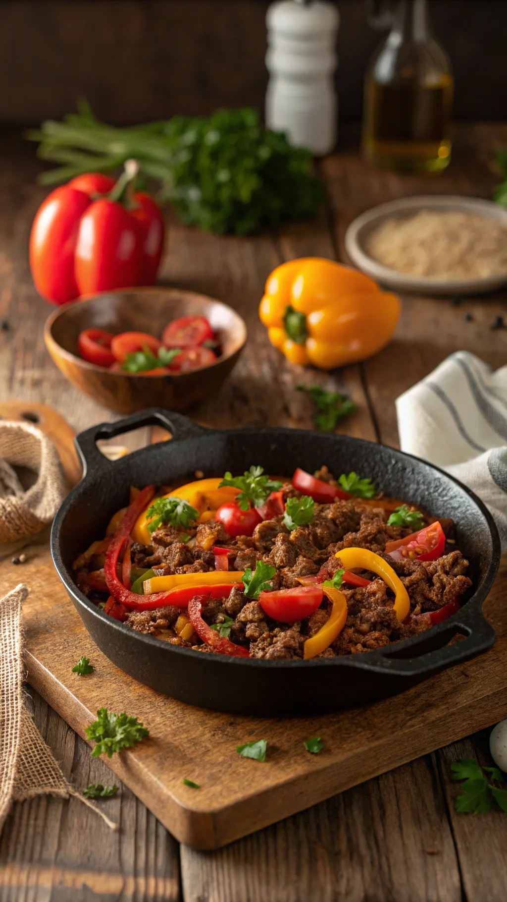 Ground Beef Skillet Dinner Recipe