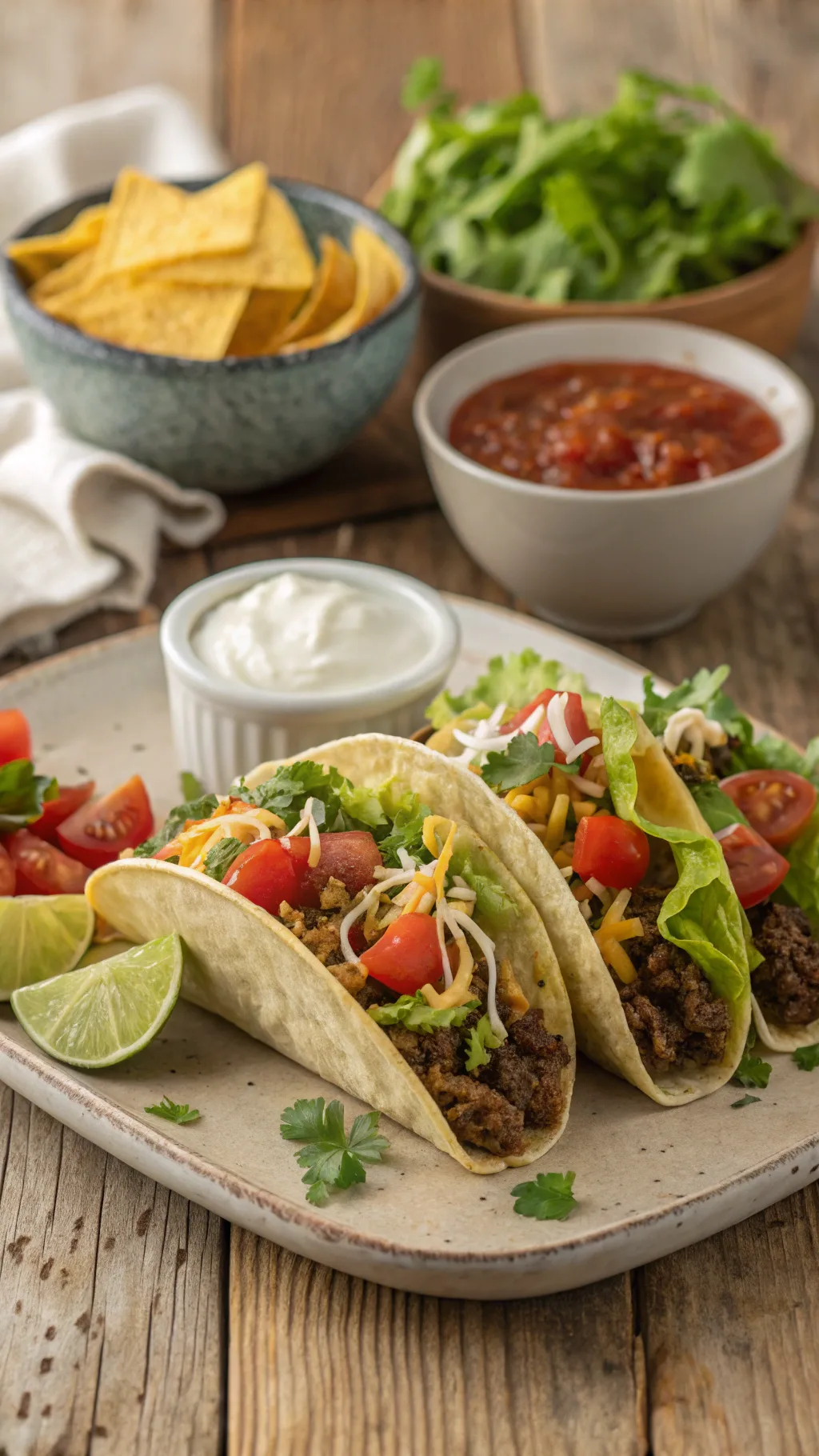 Ground Beef Tacos