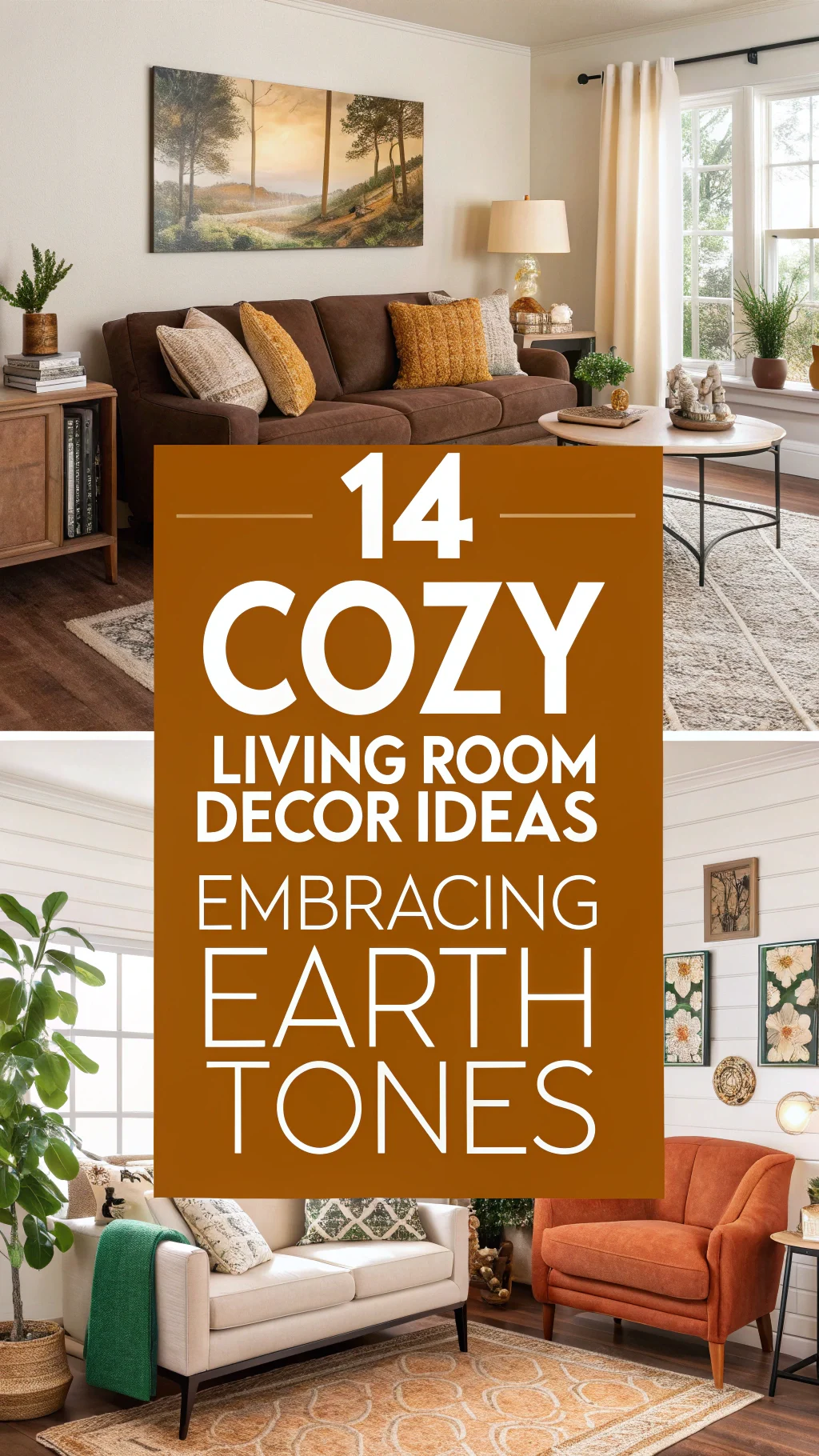 14 Cozy Living Room Decor Ideas Embracing Earth Tones