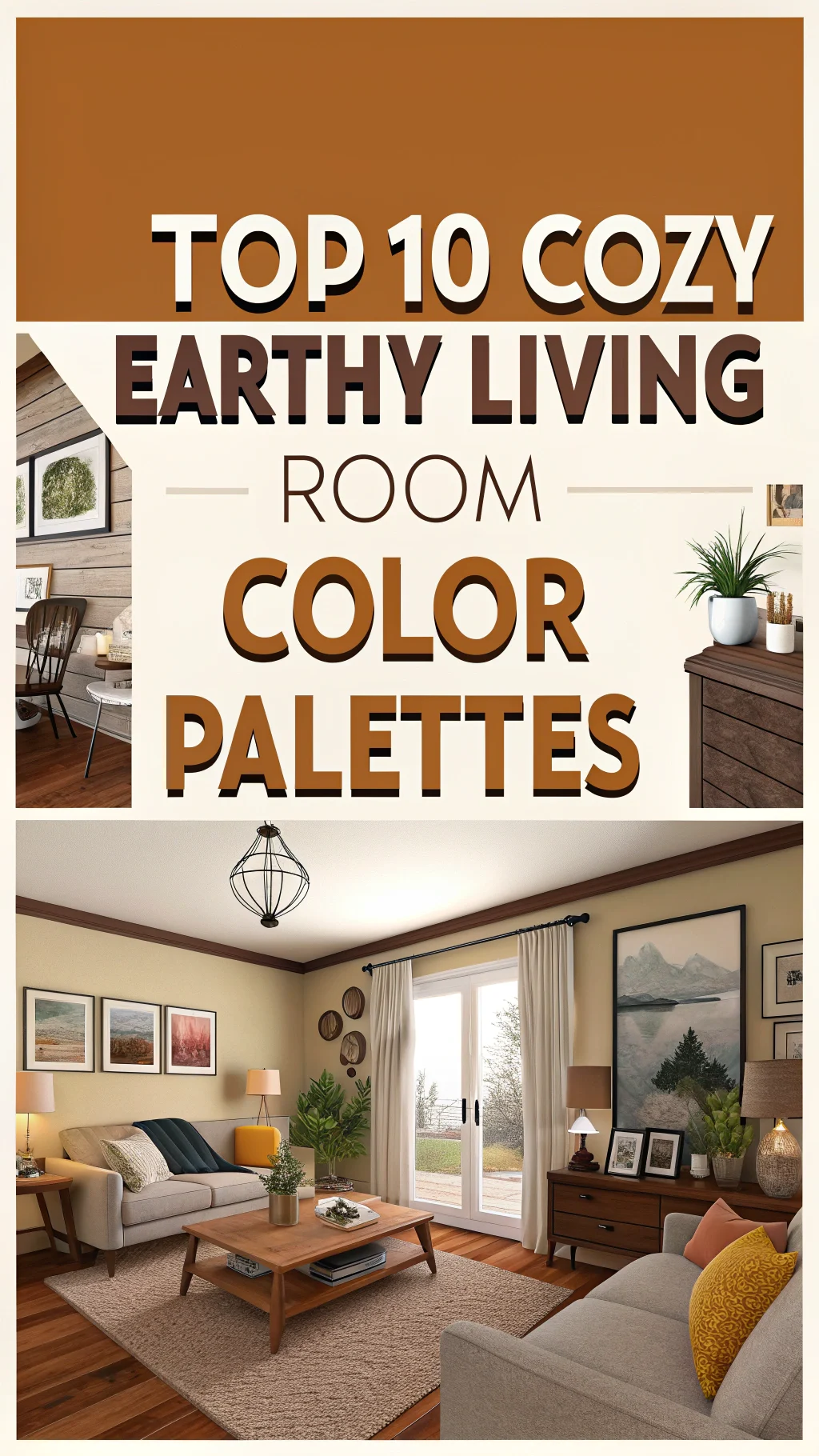 Top 10 Cozy Earthy Living Room Color Palettes