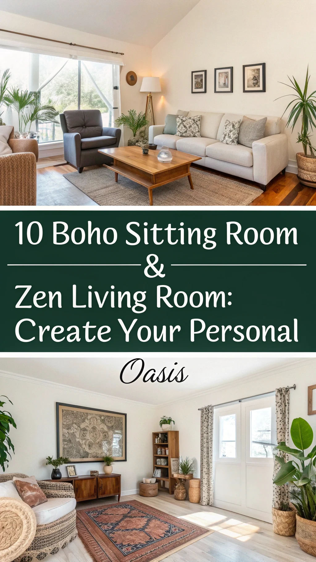 10 Boho Sitting Room & Zen Living Room: Create Your Personal Oasis