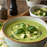 Creamy Zucchini and Basil Soup Recipe