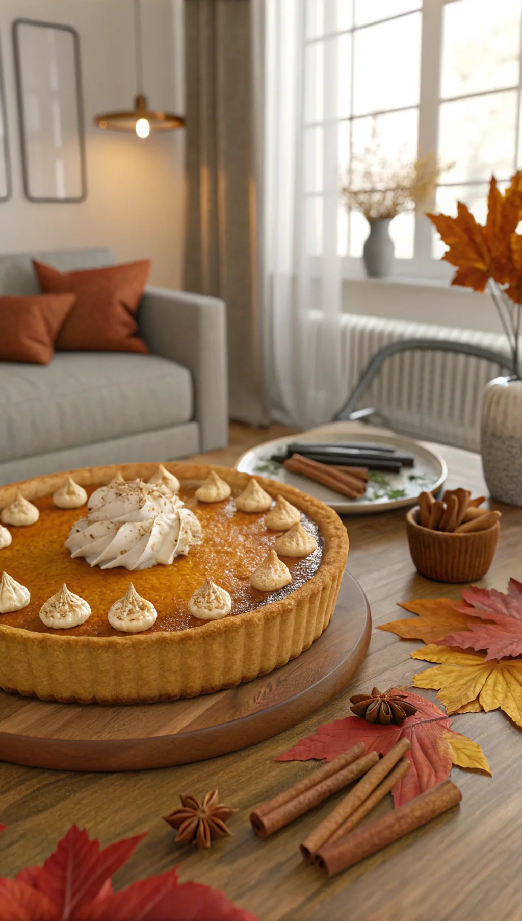 Spiced Pumpkin Pie Recipe for Fall