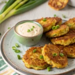 Savory Shredded Zucchini Fritters Recipe