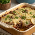 Ground Beef And Potato Casserole