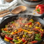 Ground Beef and Vegetable Skillet