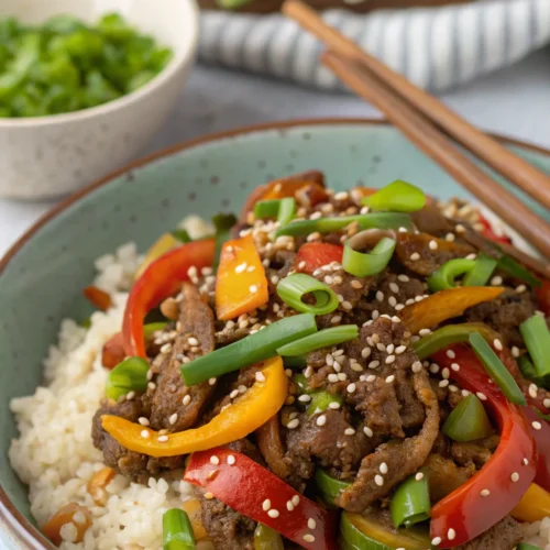 Nourishing Ground Beef Stir-Fry Recipe