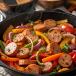 Spicy Chicken Sausage & Veggie Skillet