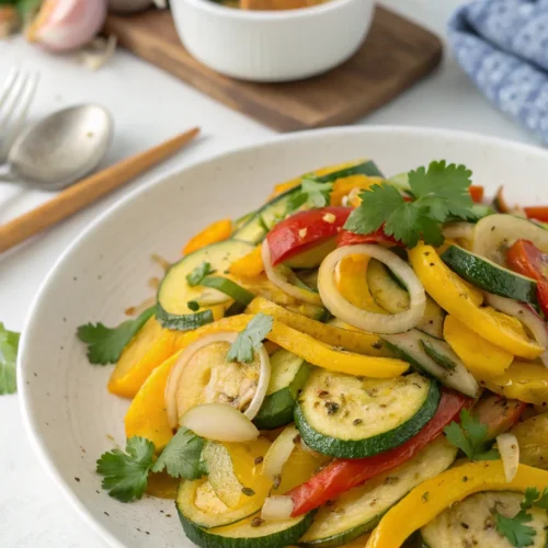 Zucchini and Yellow Squash Stir-Fry Recipe