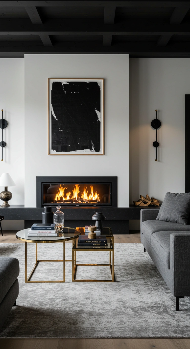 10 Black Fireplace Ideas for Living Rooms You Need To See