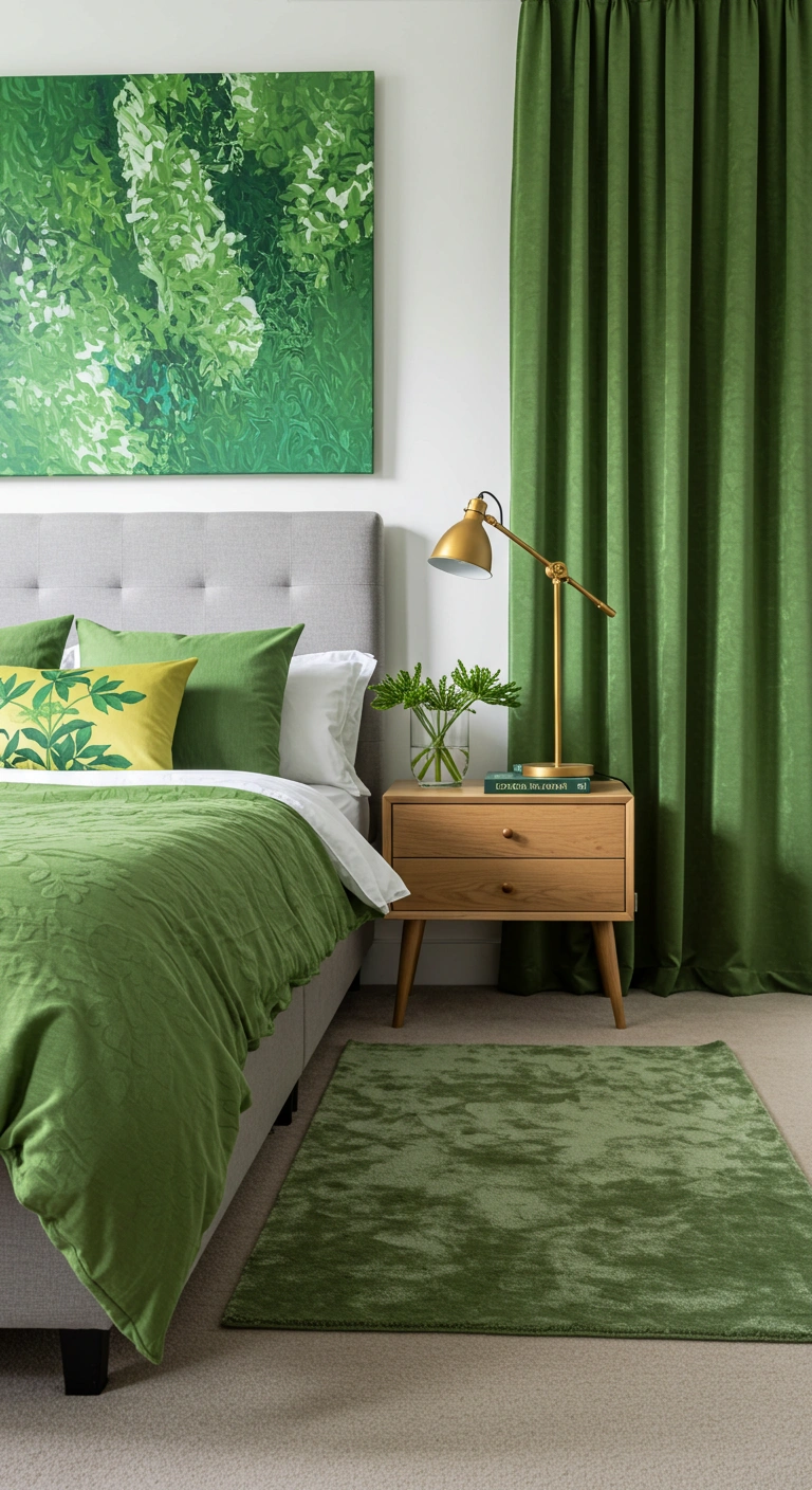10 Ways to Incorporate Green into Your Bedroom Decor
