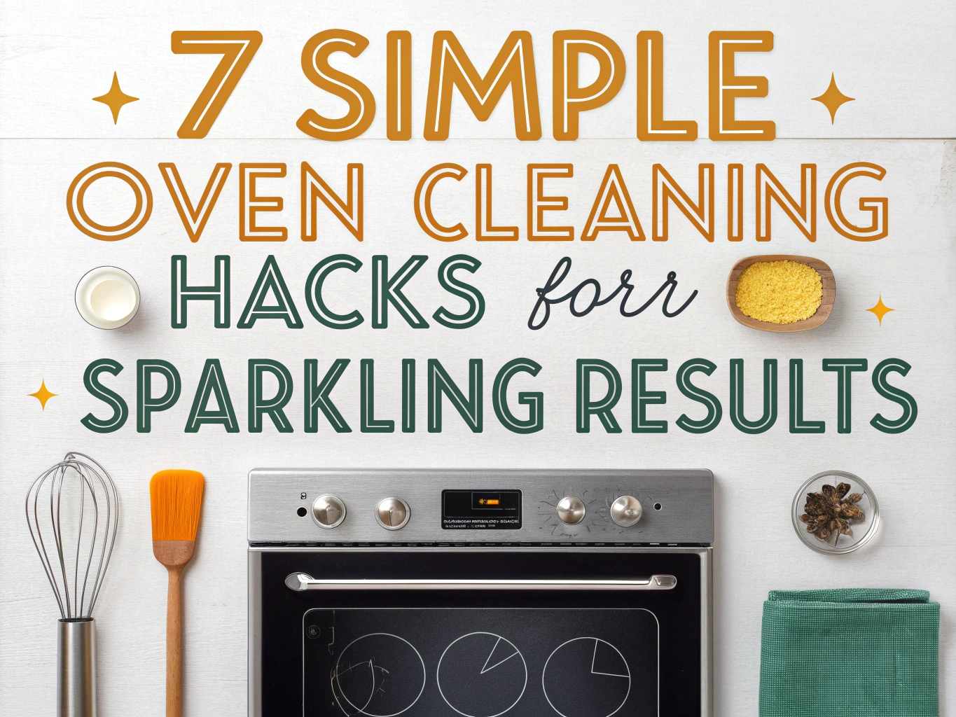 7 Simple Oven Cleaning Hacks for Sparkling Results