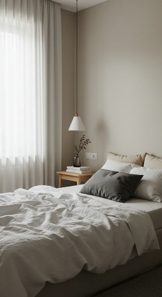 Small Minimalist Bedroom
