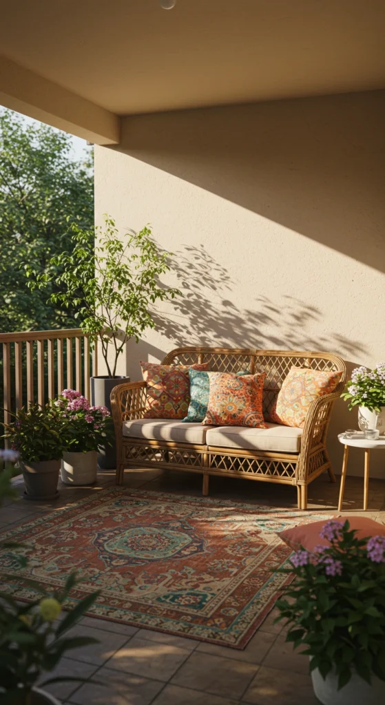 Boho Patio Styling Ideas for Small Spaces