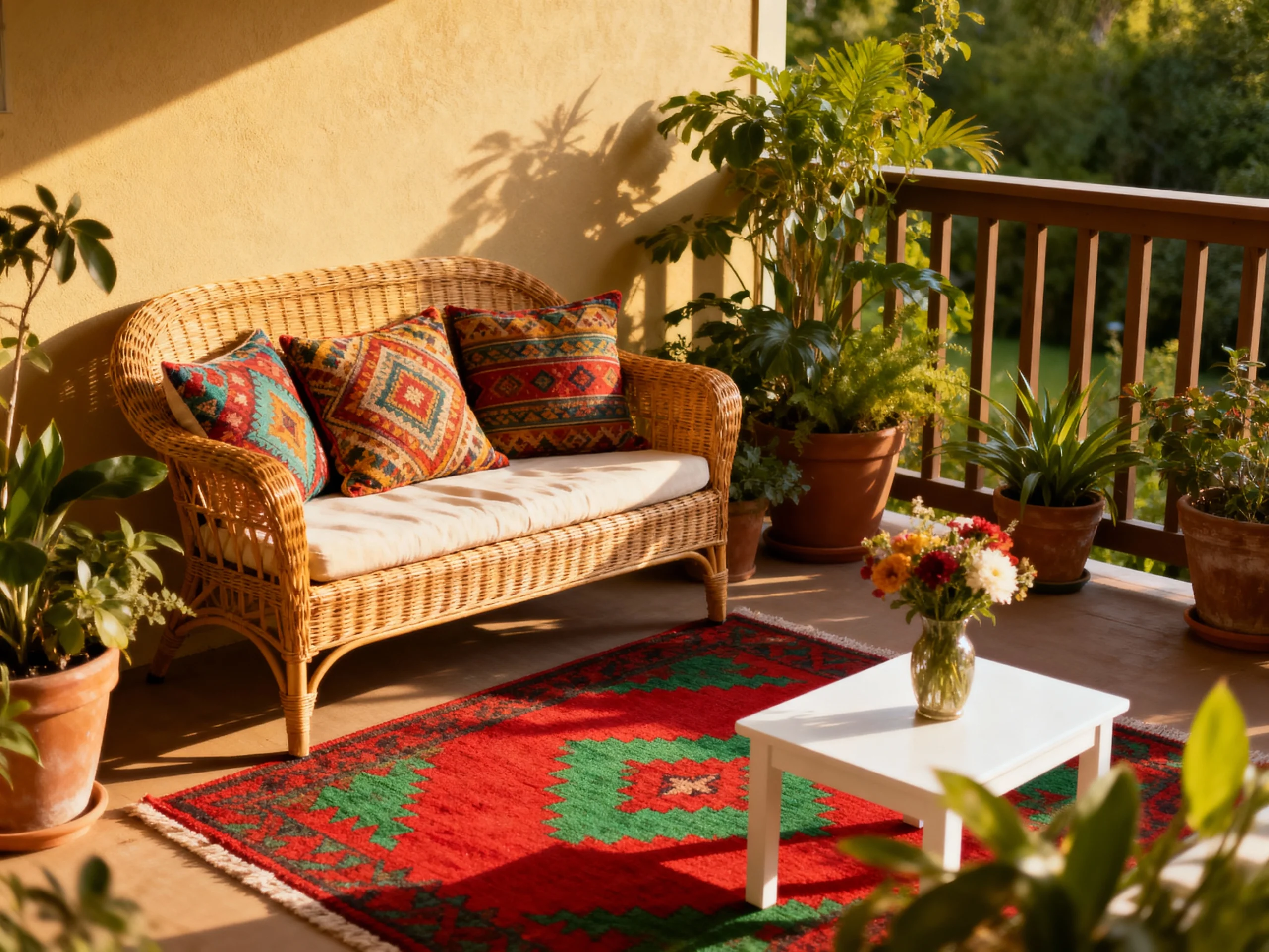 Boho Patio Styling Ideas for Small Spaces