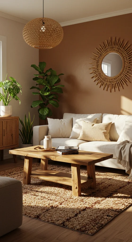 Modern Boho Living Room