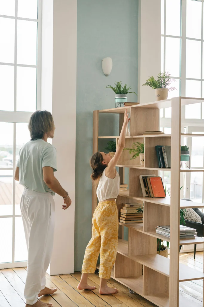 How to Style a Bookshelf Like a Designer | buzzproper