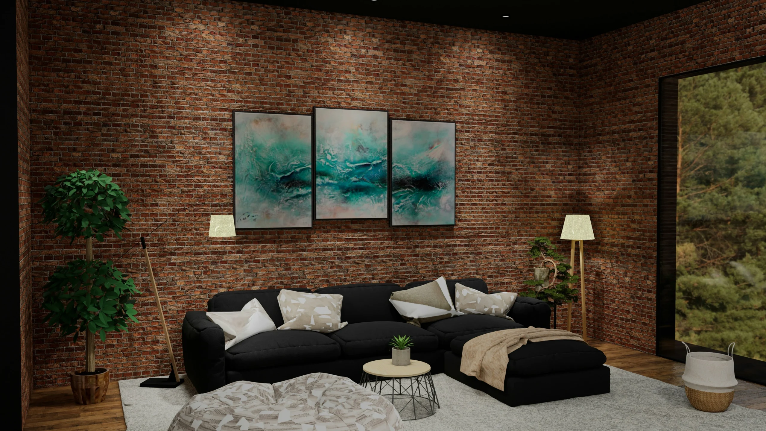 Bold Colors for Living Room Walls