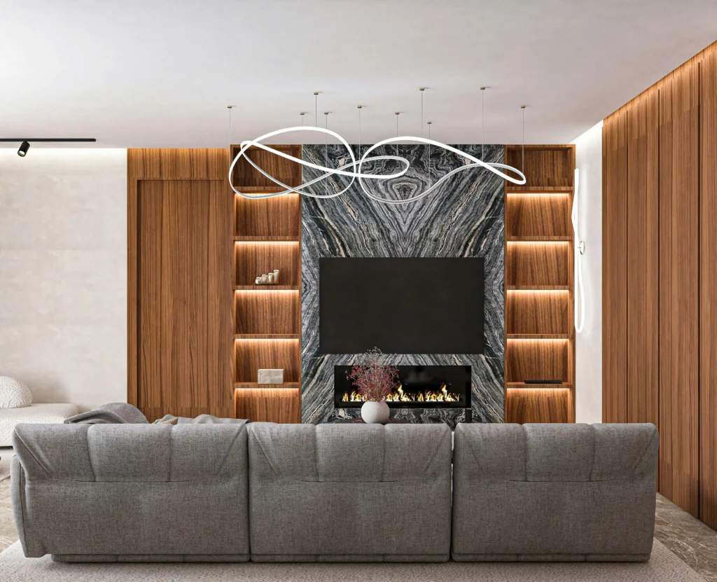  Fireplace Living Room Designs