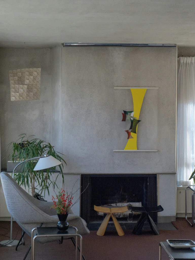 Warm Living Room Fireplace