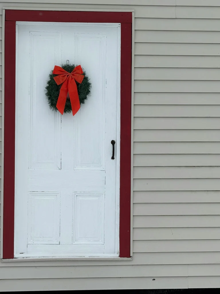 Warm Welcome Cozy Christmas Door Styling Ideas