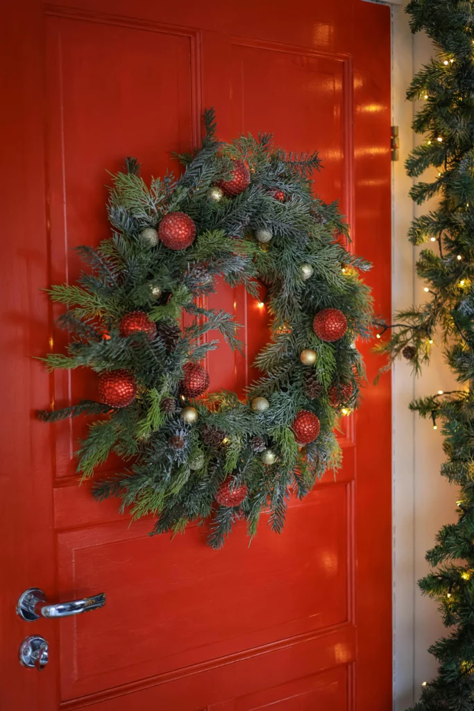 Your Door, But Festive Cozy Christmas Decor Inspiration