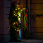 Warm Welcome Cozy Christmas Door Styling Ideas