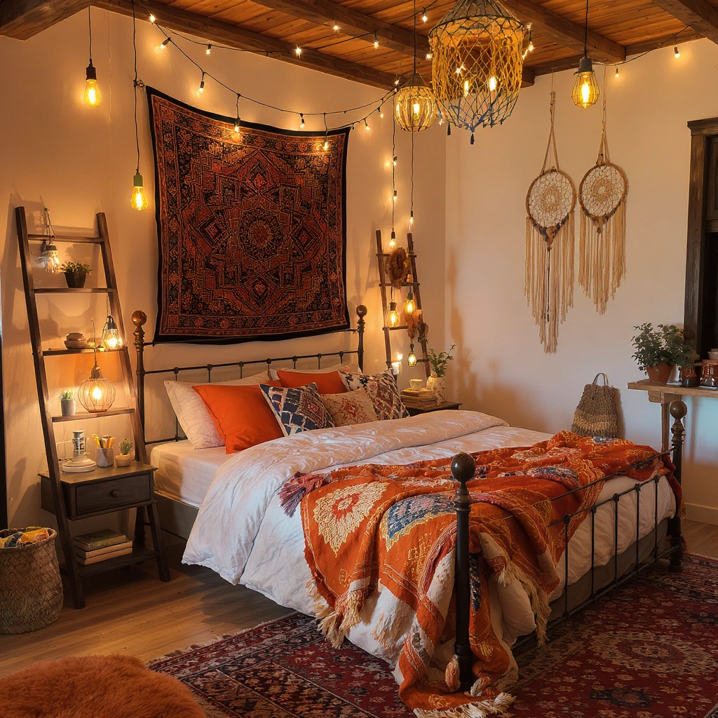Cozy Boho Bedroom Ideas for Small Spaces