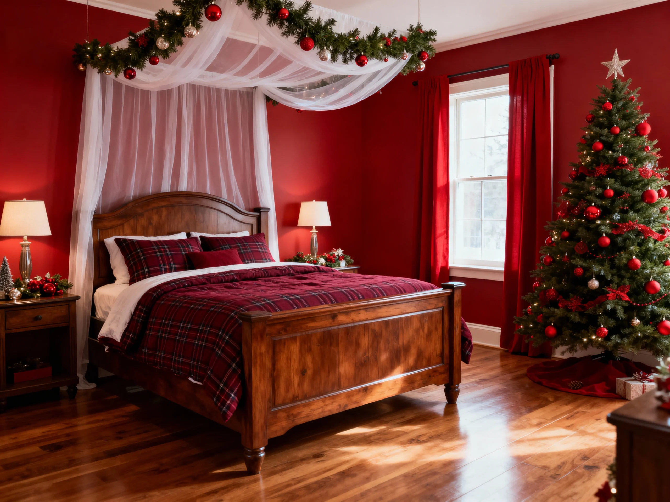 12 Cozy Christmas Bedroom Magic