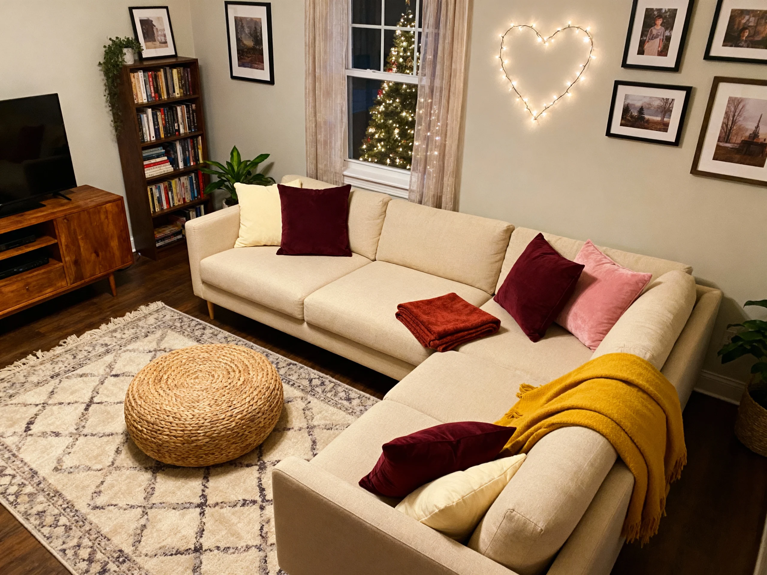 12 Warm Living Room Inspiration for a Relaxed and Comfortable Home