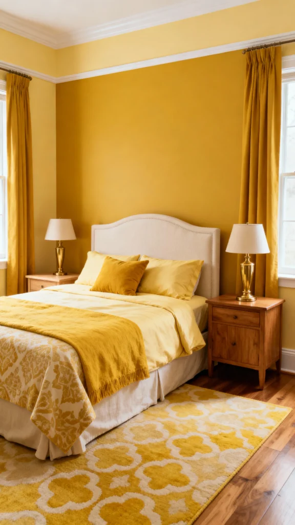 12 Yellow Bedrooms Bright, Happy, and Energy-Boosting Designs