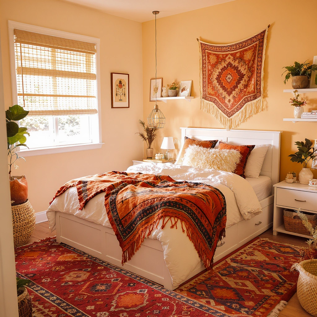 Cozy Boho Bedroom Ideas for Small Spaces